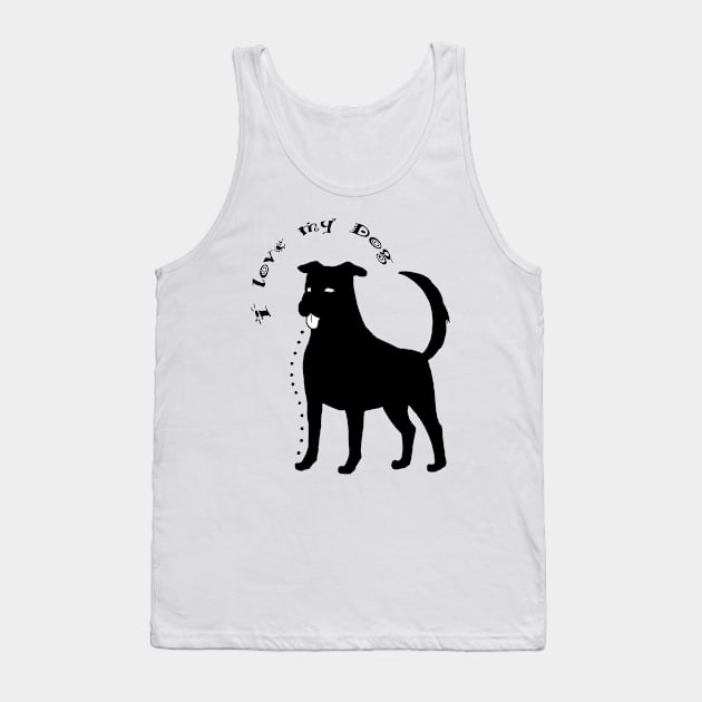 I love my Dog Tank Top by LaGelfling